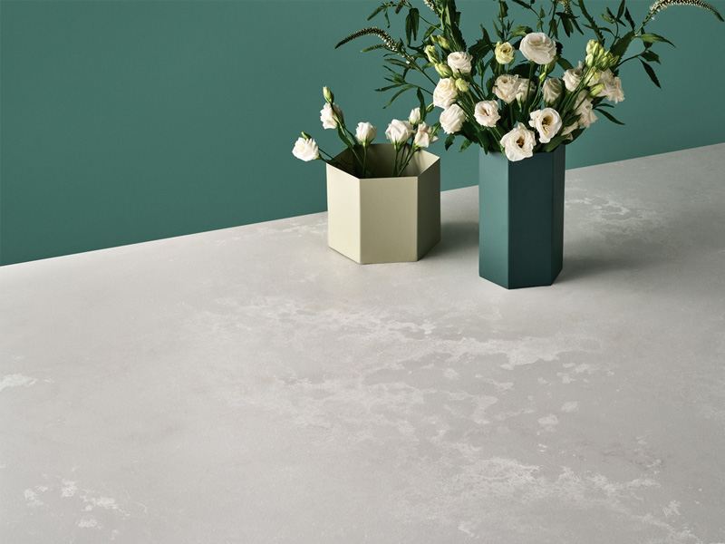 Đá quartz thạch anh Caesarstone 4011 Cloudburst Concrete